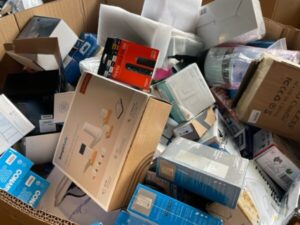 Electronics pallet