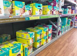 Stockpile Diapers Pallet